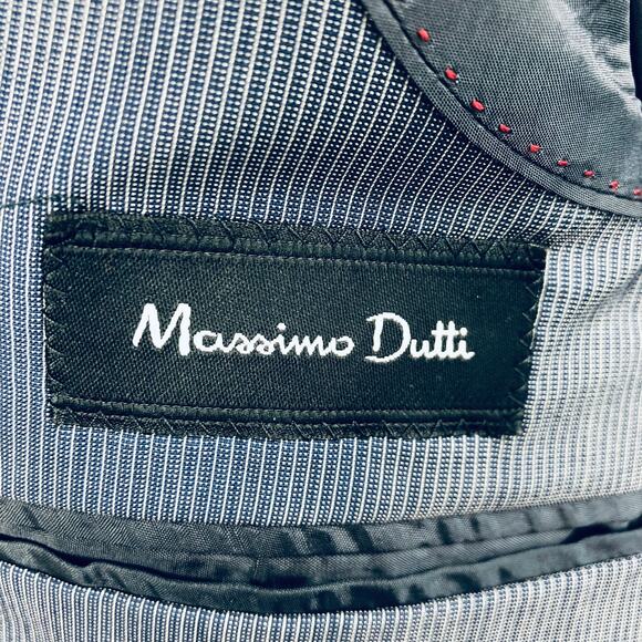 Massimo Dutti Slate Blue Sport Coat - Picture 4 of 16